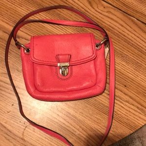Coach long strap purse